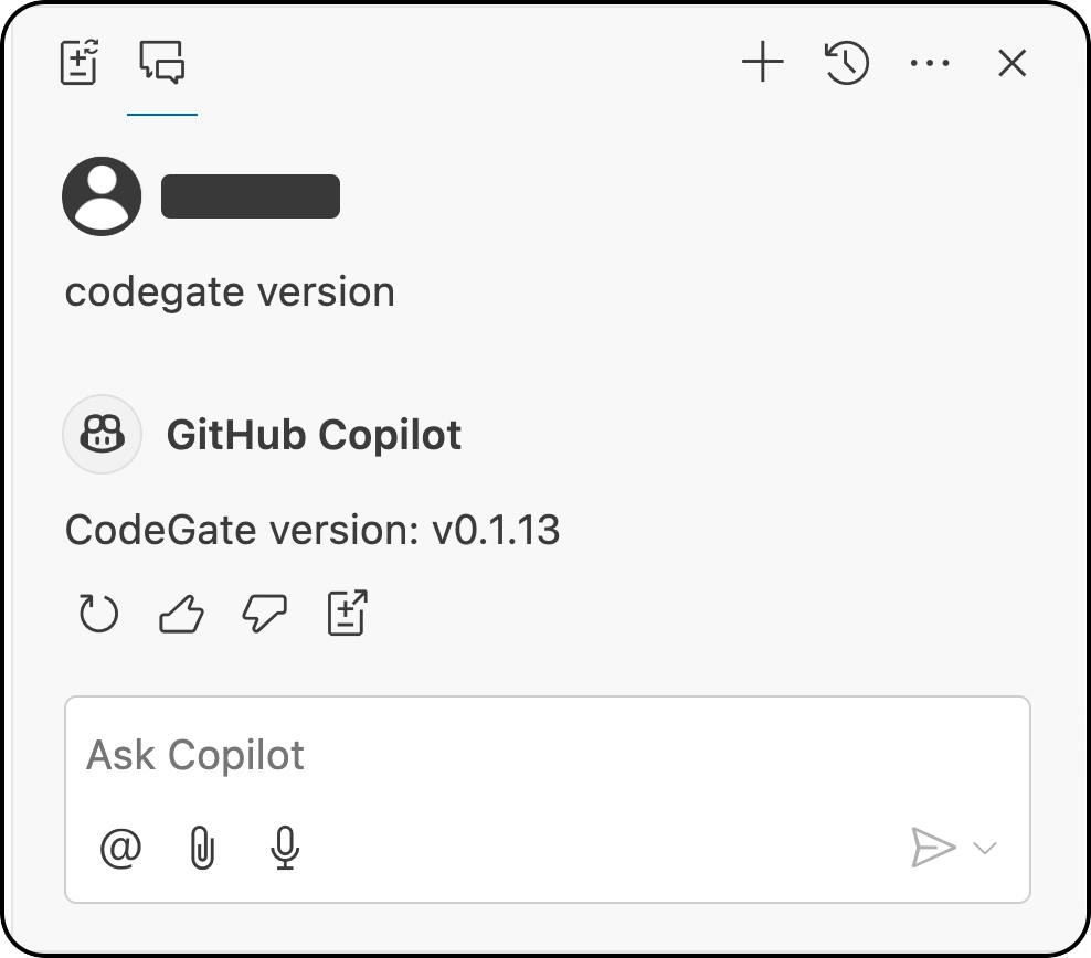 Verify Copilot integration